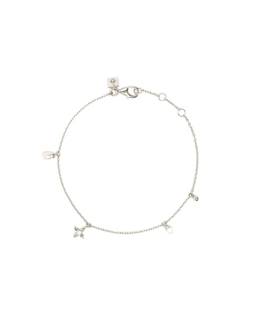 By Charlotte Silver Live in Peace Bracelet