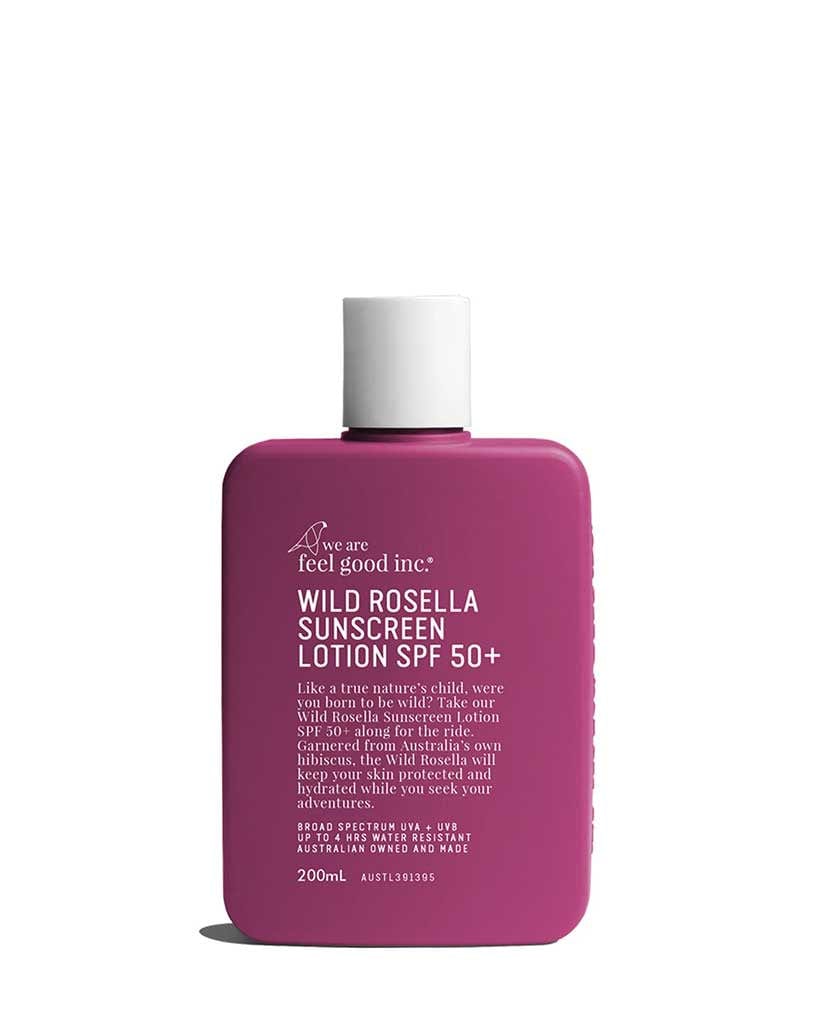 Feel Good Inc Wild Rosella Sunscreen Lotion SPF50 200ml