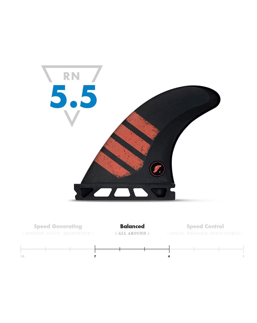 Futures Fins F4 Thruster Alpha Carbon