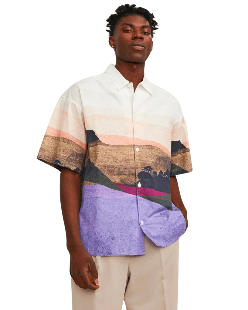 Jack & Jones Troy Aop Short Sleeve Shirt