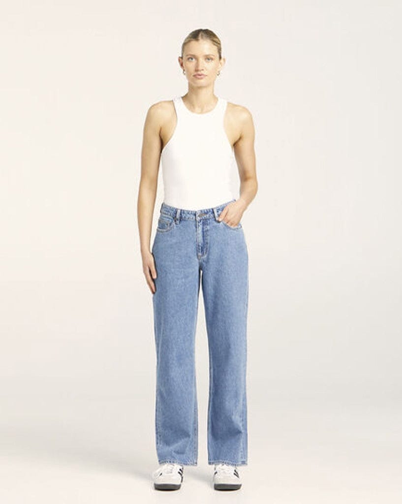 Lee 90S Mid Baggy - Blue Saints