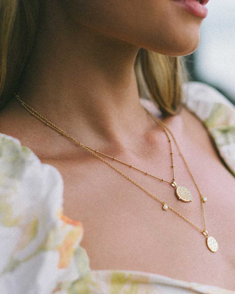 Love Lunamei Gold Ana Necklace