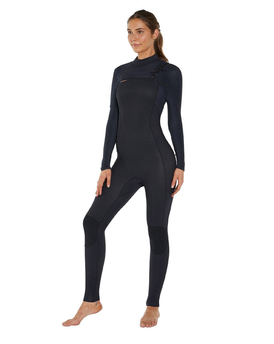 O'Neill Womens Hyperfreak Chest Zip Full 4/3 + Steamer