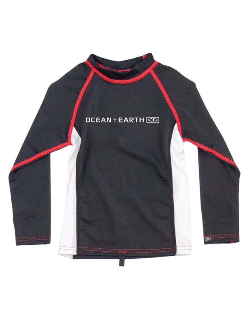 Ocean & Earth Toddler Boys Priority LS Rash Shirt