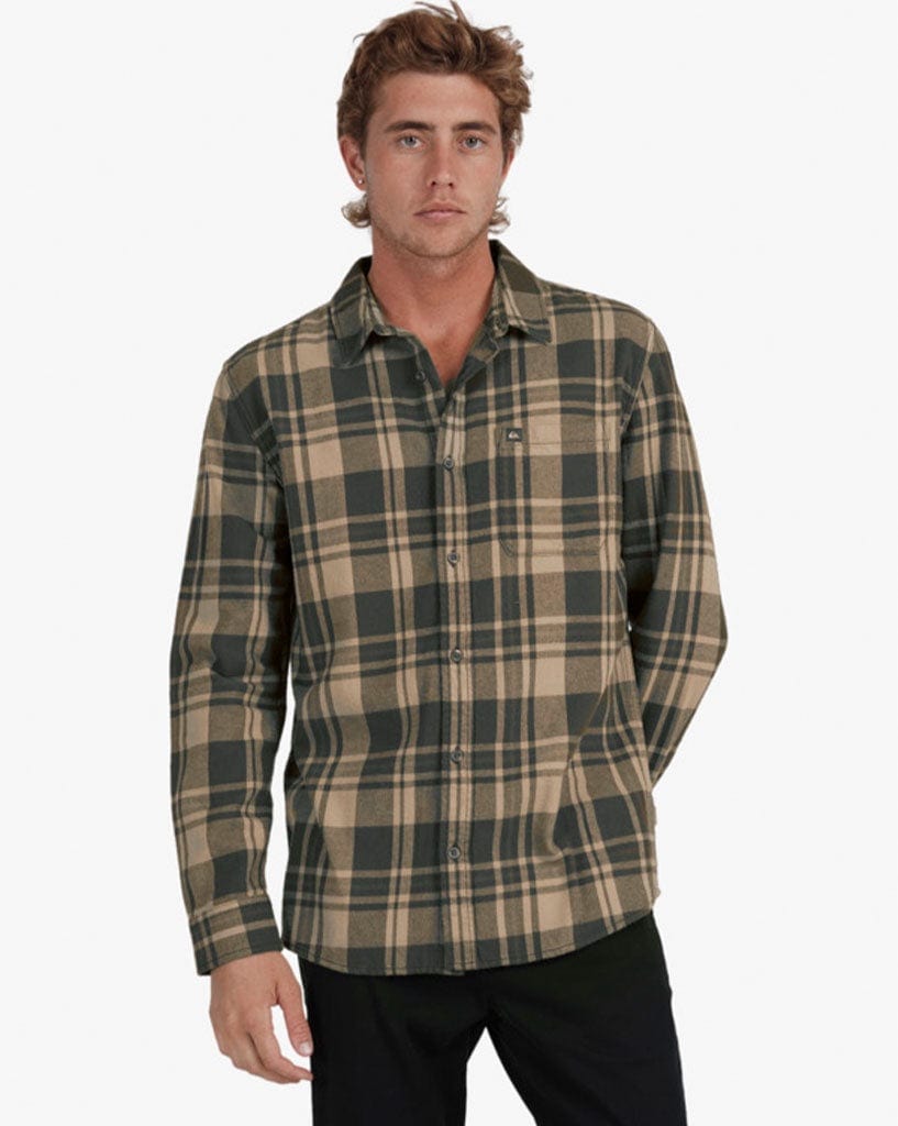 Quiksilver Scribe Plaid Ls