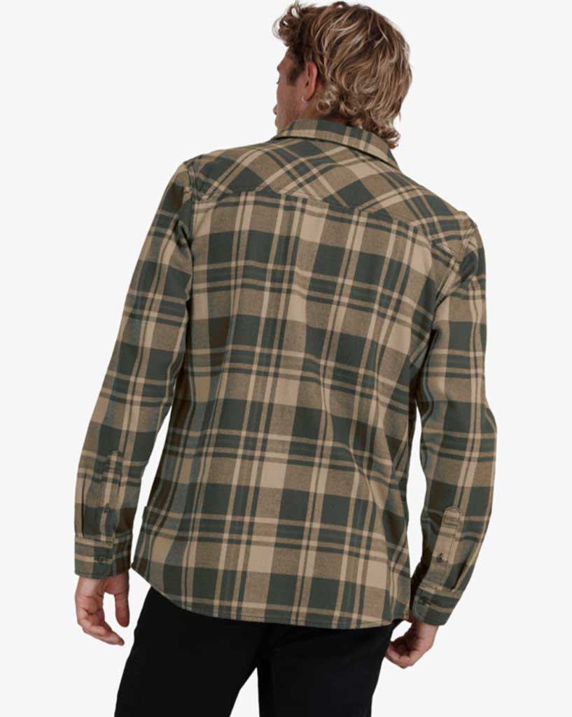Quiksilver Scribe Plaid Ls
