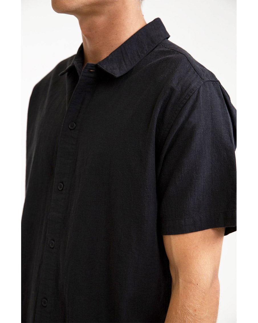 Rhythm Classic Linen Ss Shirt