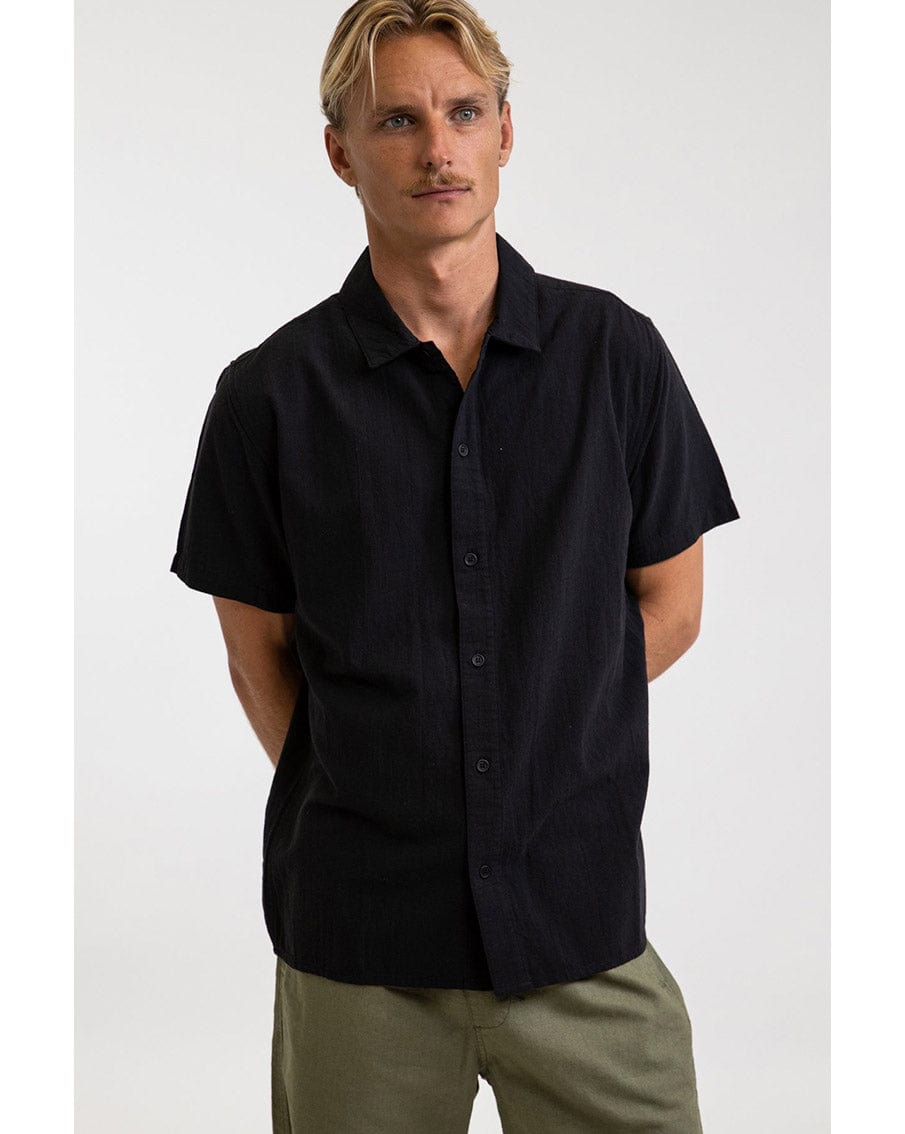 Rhythm Classic Linen Ss Shirt