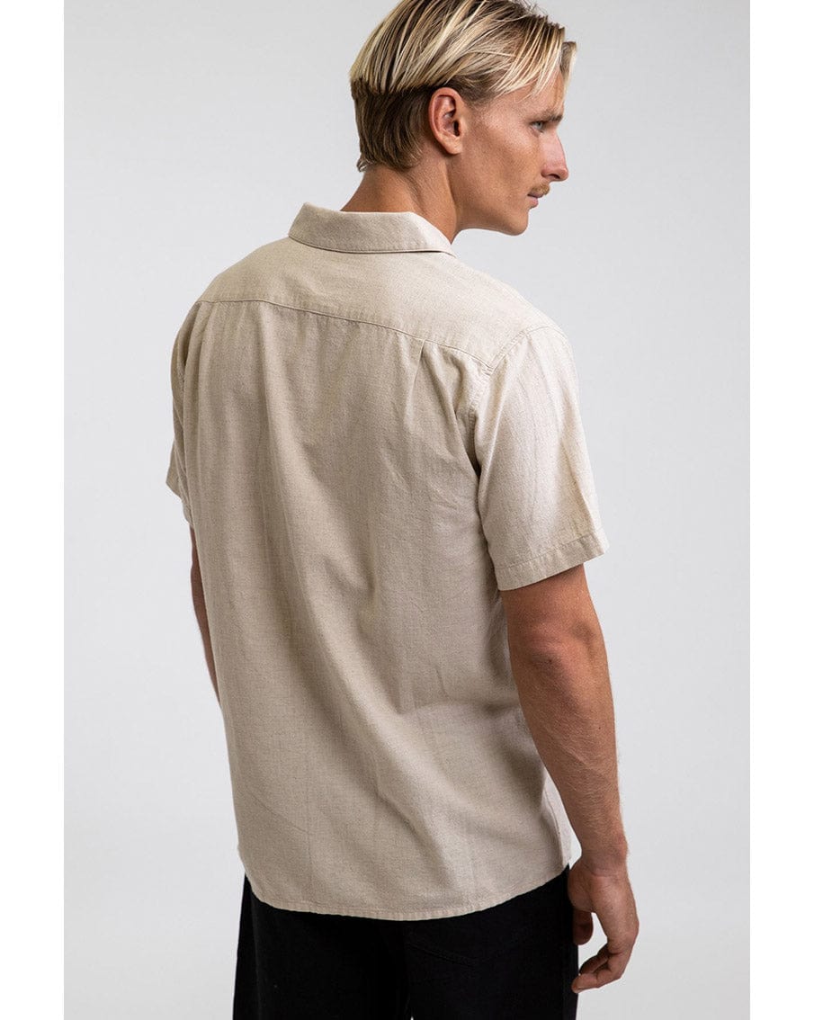 Rhythm Classic Linen Ss Shirt