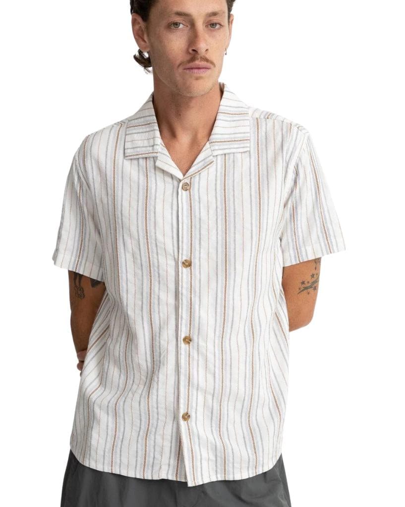 Rhythm Vacation Stripe Ss Shirt