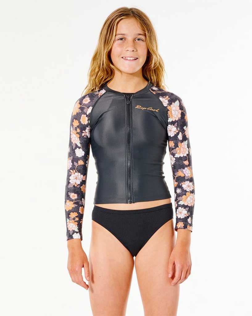 Ripcurl Girls Z-Thru Ls Uv Rashvest