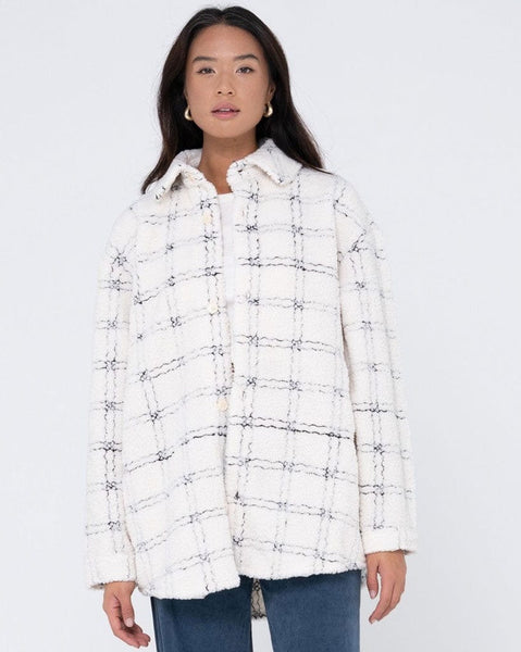 Rusty Alma Sherpa Jacket Available Today with Free Shipping