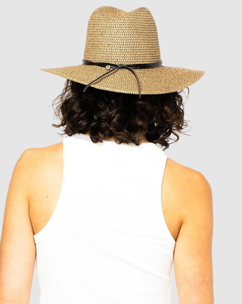 Rusty Gisele Straw Hat