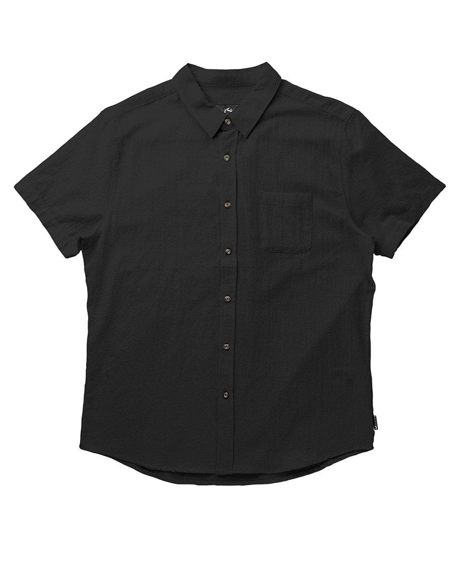 Rusty Overtone Short Sleeve Linen Shirt Boys