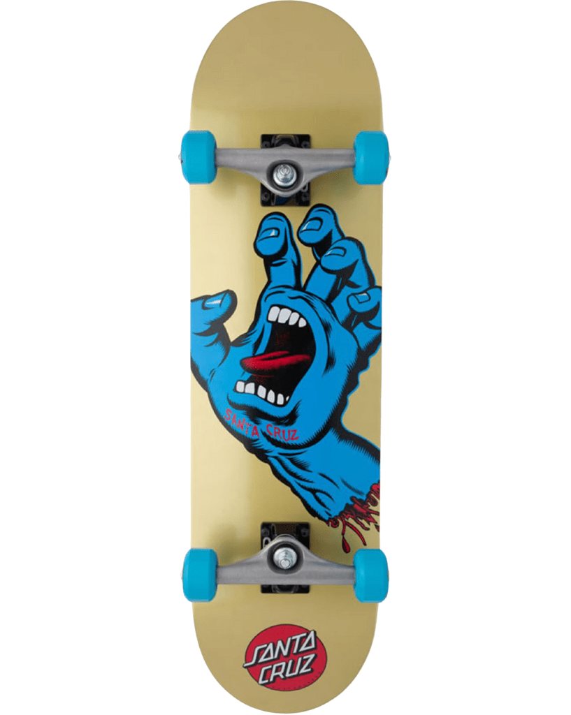 Santa Cruz Screaming Hand Large Sk8 Completes 8.25In x 31.5In