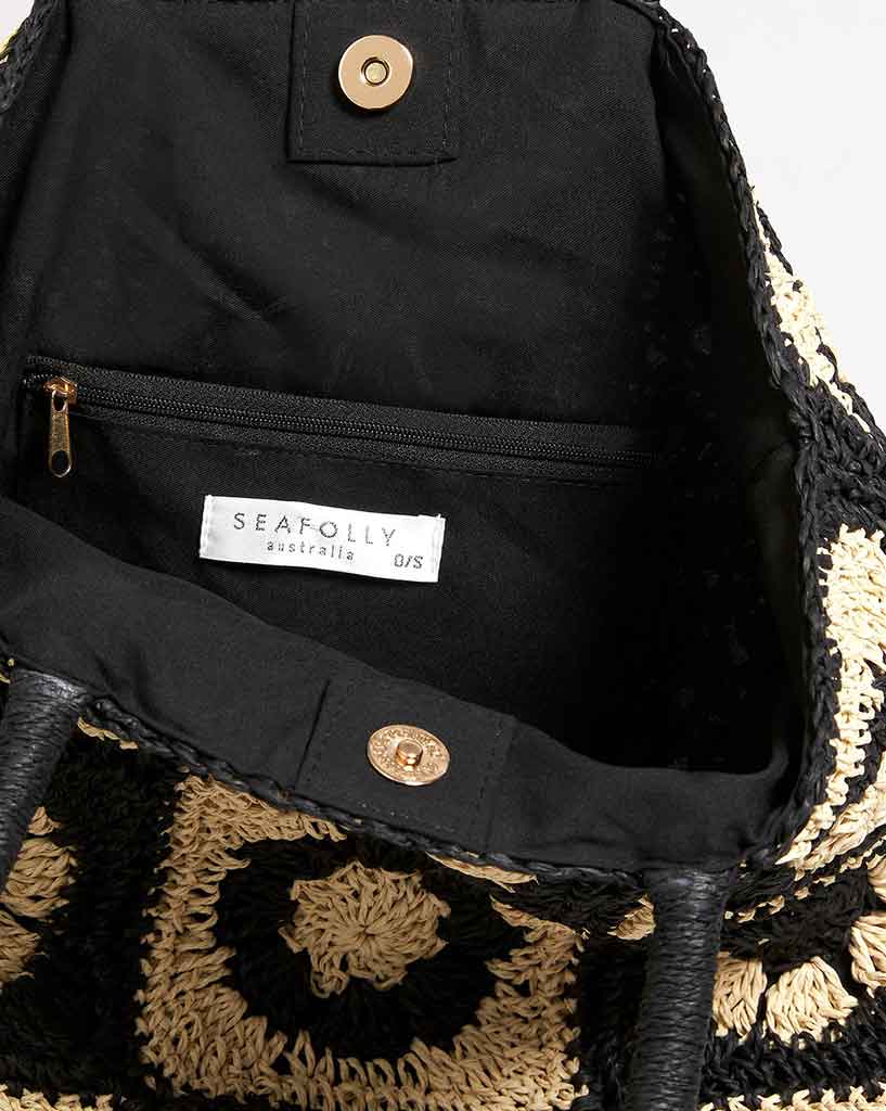 Seafolly Carried Away Crochet Tote