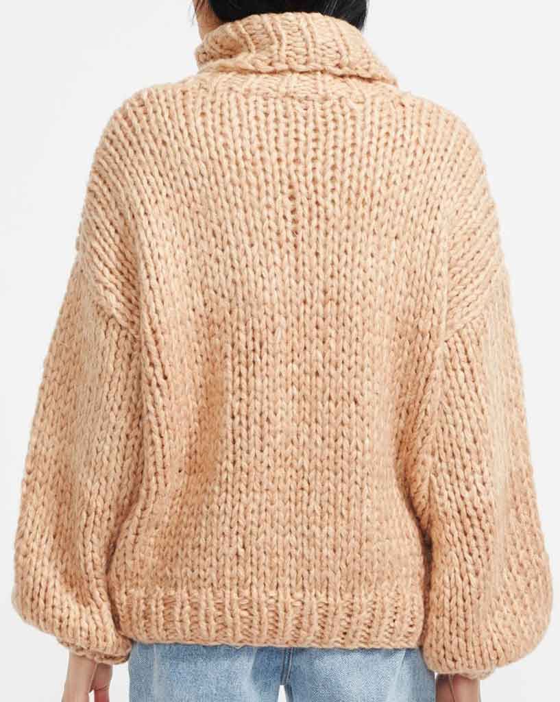 Staple the label Aspen Oversize Jumper
