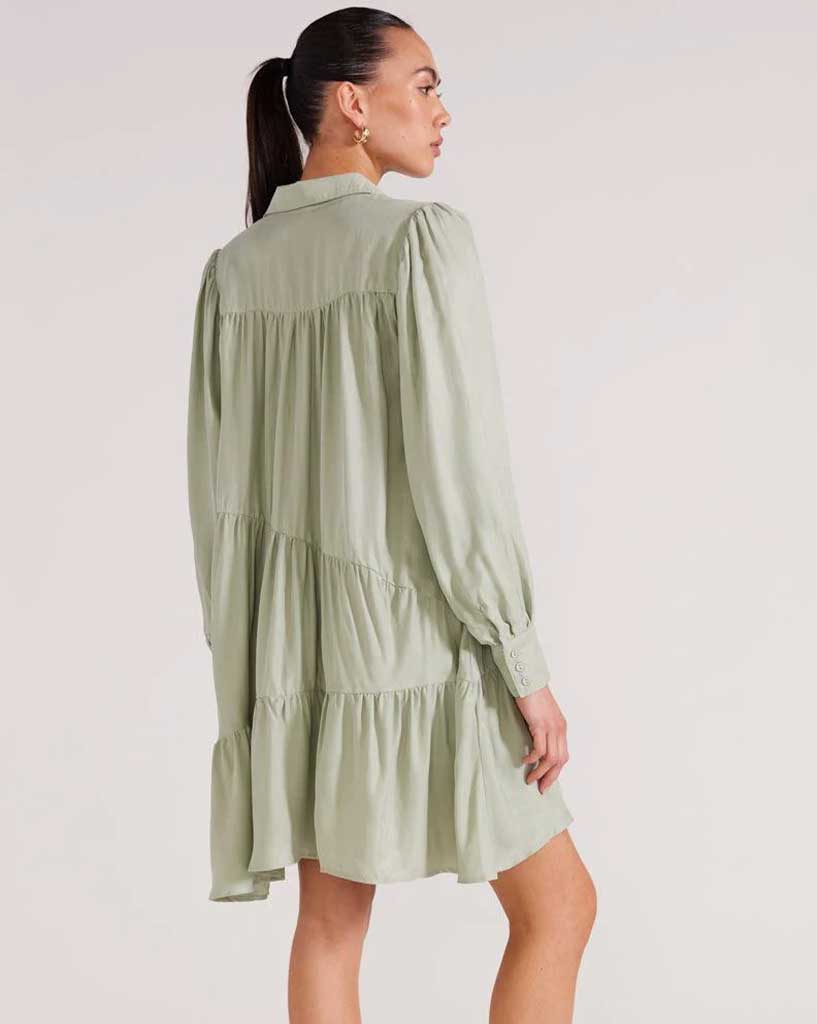 Staple the label Aya Cupro Mini Dress