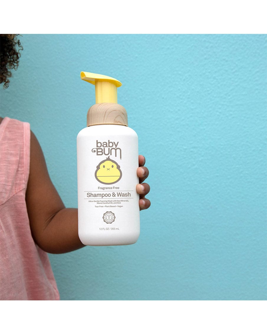 Sun Bum Baby Bum Shampoo & Wash Natural Fragance