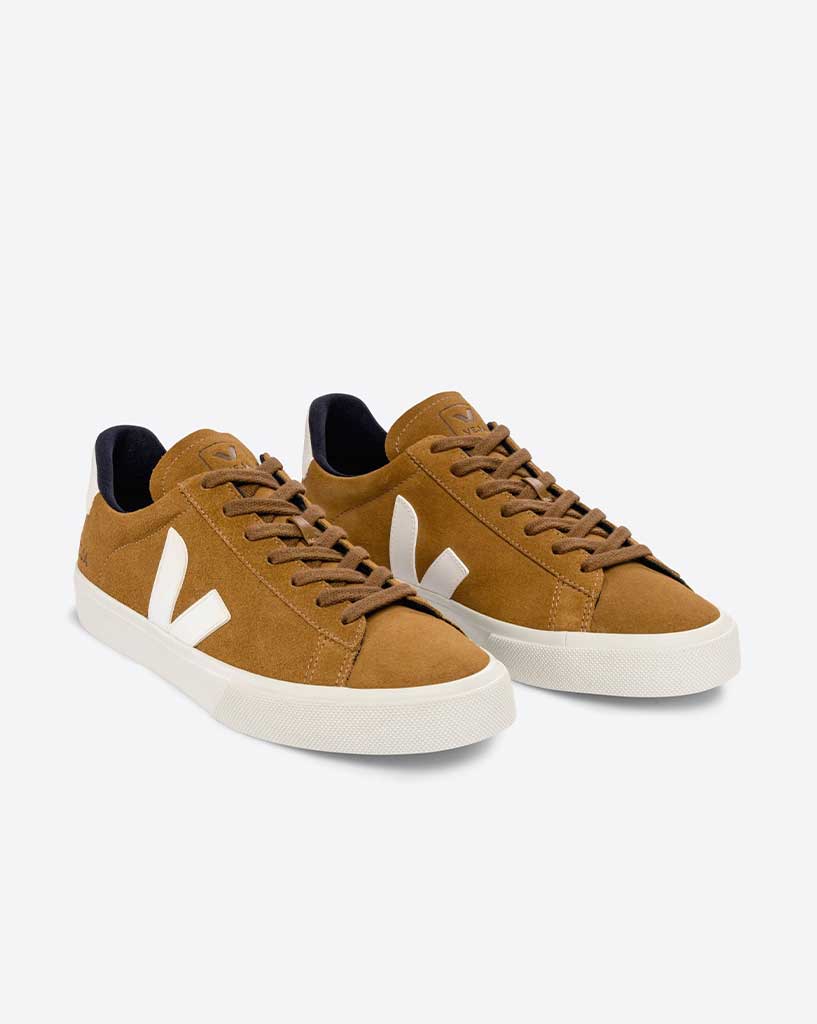 Veja Campo Suede - Camel/White