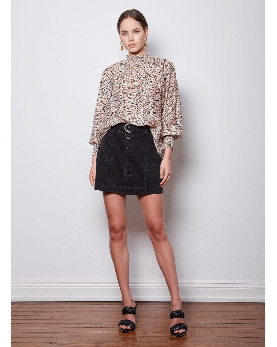 Wish Designs Horizon Shirred Blouse